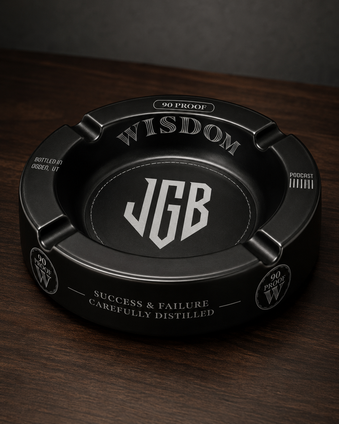Bourbon Room Ashtray. Preorder $65. Currently sold out at shop.jeremybarker.com