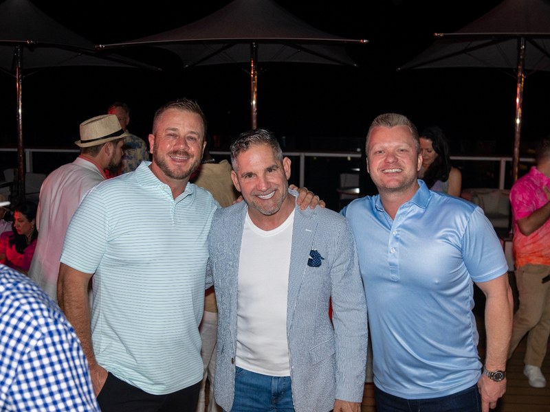 Jeremy Barker with Grant Cardone and Jarrod Glandt