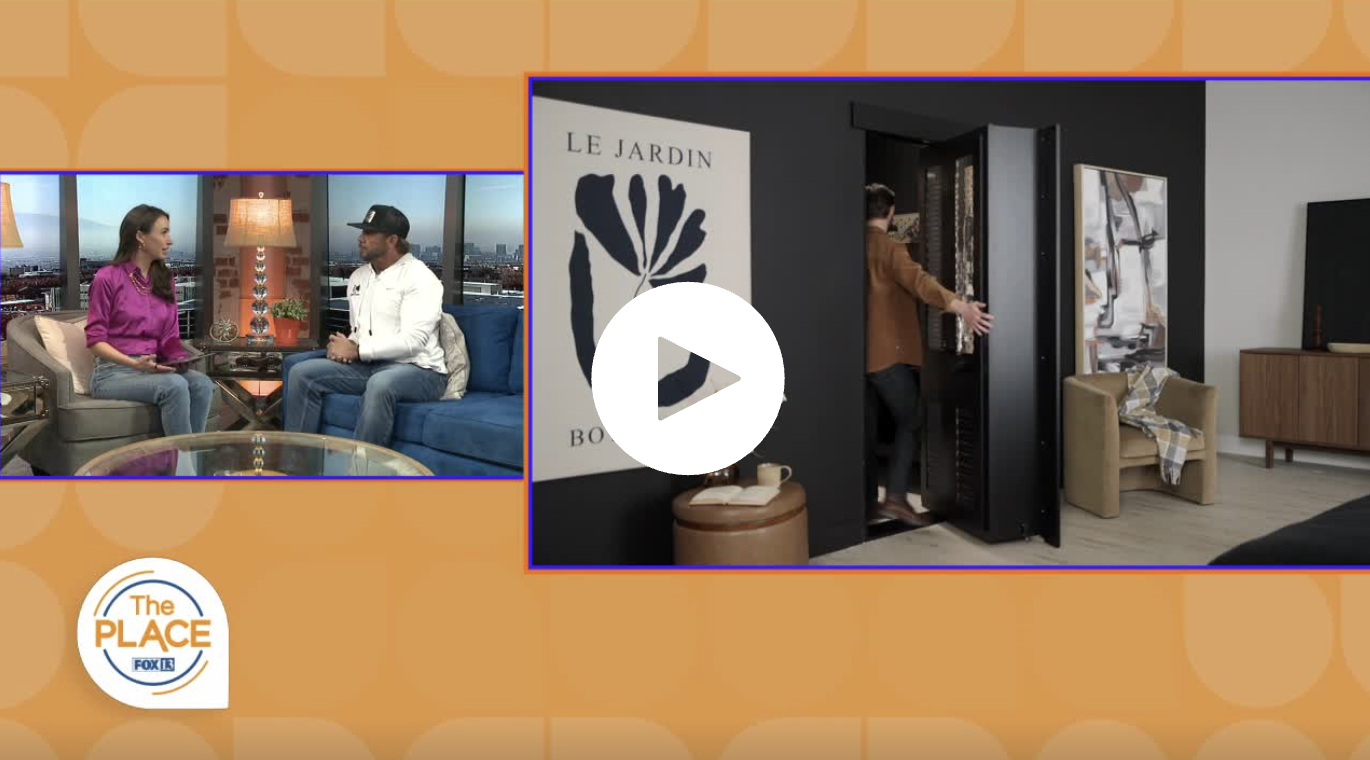 Fox 13 The Place · Jeremy Barker hidden door segment