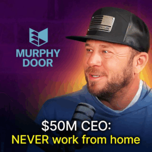 Jeremy Barker at a podcast
