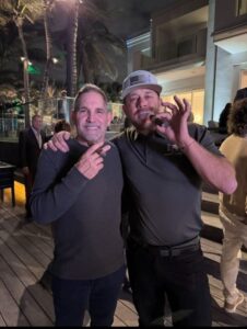 Jeremy Barker with Grant Gardon